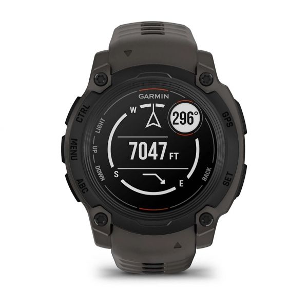 �����-���� Garmin Instinct E 40 mm Black with Charcoal Silicone Band (010-02932-13) - �������� 5