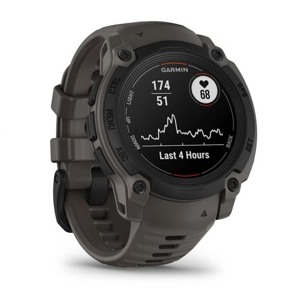 �����-���� Garmin Instinct E 40 mm Black with Charcoal Silicone Band (010-02932-13) - �������� 6