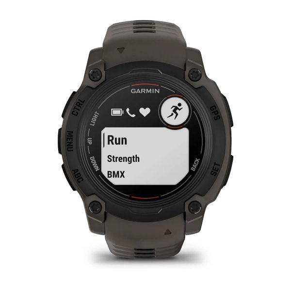 �����-���� Garmin Instinct E 40 mm Black with Charcoal Silicone Band (010-02932-13) - �������� 7