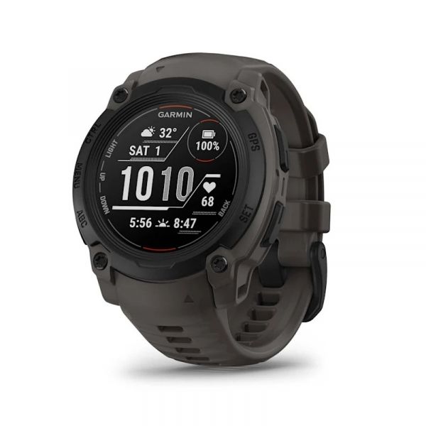 �����-���� Garmin Instinct E 40 mm Black with Charcoal Silicone Band (010-02932-13) - �������� 8