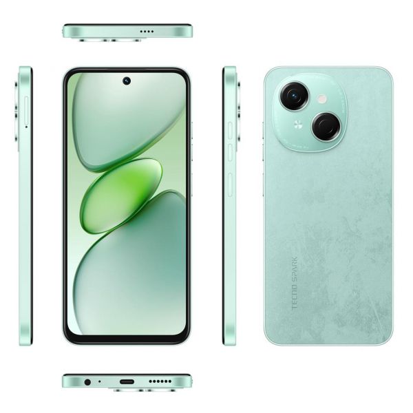 �������� Tecno Spark Go 1 (KL4) 4/128GB Magic Skeen Green (4894947050107) - �������� 5