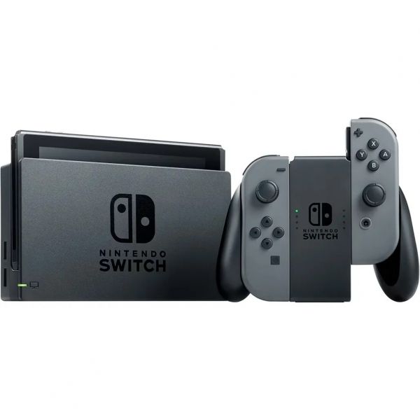   Nintendo Switch V2 HAC-001(01) Gray_JP -  2