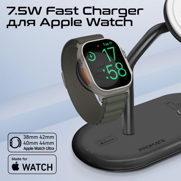 ������������ �������� ���������� Promate Synergy-Pro MagSafe 57W Black - �������� 5