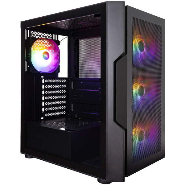 ������ 1stPlayer T7-P-BK-4F1 Black 750W (T7-P-BK-4F1-PS-750FK-EU) - �������� 1