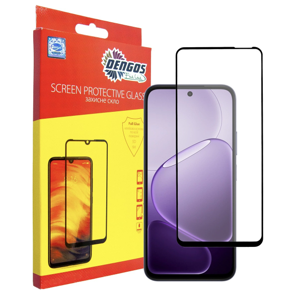 �������� ������ Dengos ��� Oppo A6x 4G/A6k 4G/A6 4G Black Full Glue (TGFG-438) - �������� 1