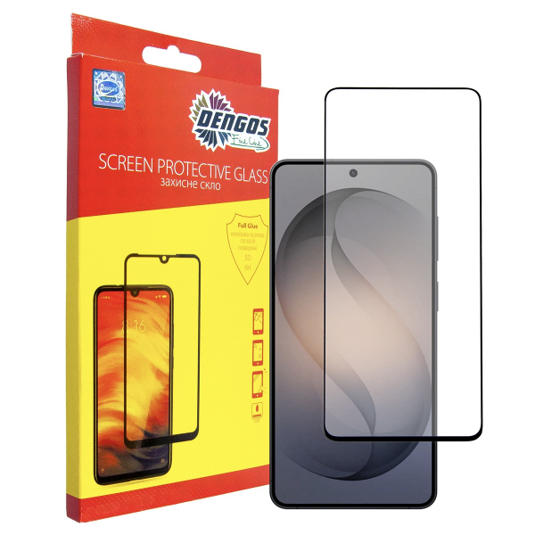 �������� ������ Dengos ��� Samsung Galaxy S26 Plus SM-S946 Black Full Glue (TGFG-443) - �������� 1
