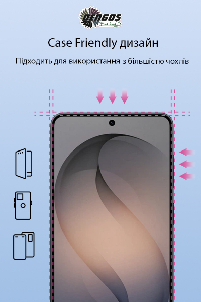 �������� ������ Dengos ��� Samsung Galaxy S26 Plus SM-S946 Black Full Glue (TGFG-443) - �������� 3