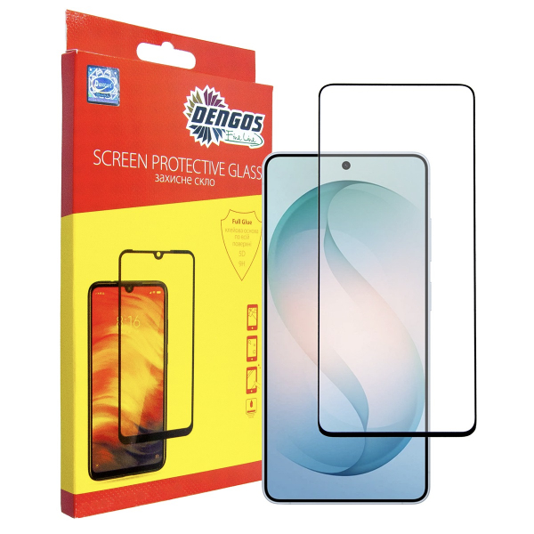 �������� ������ Dengos ��� Samsung Galaxy S26 Ultra SM-S948 Black Full Glue (TGFG-444) - �������� 1