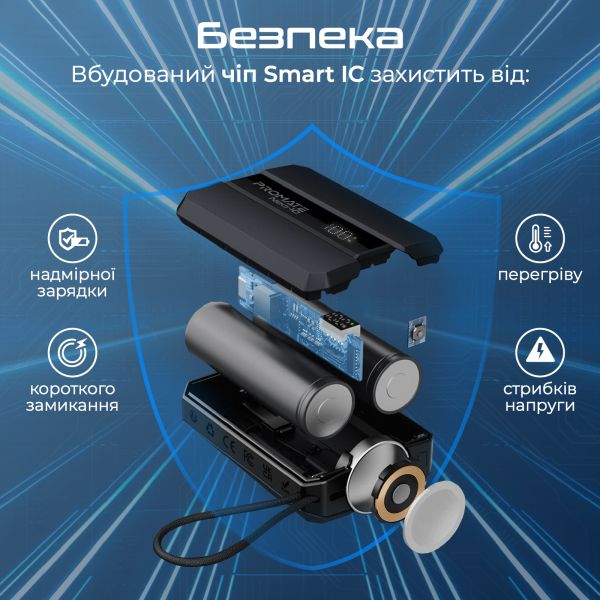 ��� Promate Neo-10 10000mAh 30W Black (neo-10.black) - �������� 7