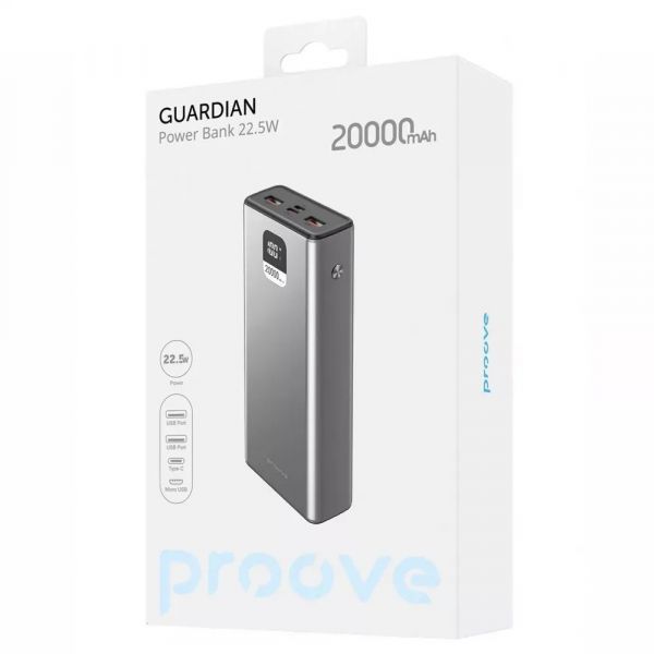 ������������� ��������� ������� Proove Guardian 22.5W 20000mAh (PBG222210004) - �������� 3