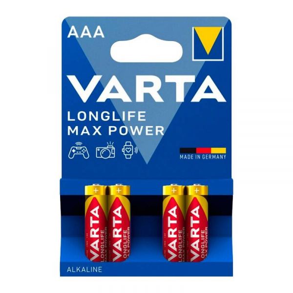 ��������� Varta Longlife Max Power AAA/LR03 BL  4�� - �������� 1