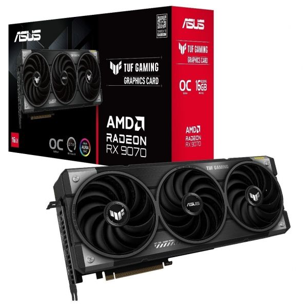 ���������� AMD Radeon RX 9070 16GB GDDR6 TUF Gaming OC Asus (TUF-RX9070-O16G-GAMING) - �������� 1