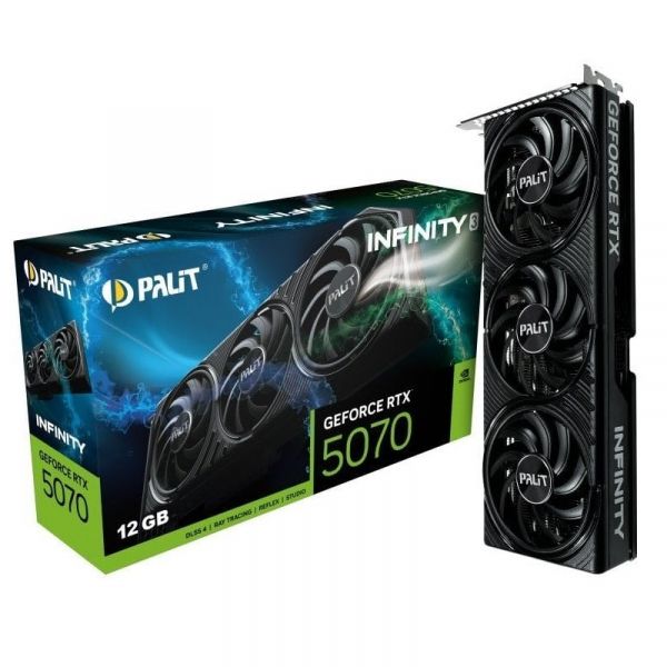 ���������� GF RTX 5070 12GB GDDR7 Infinity 3 Palit (NE75070019K9-GB2050S) - �������� 1