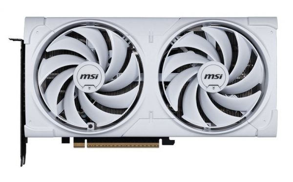 ���������� GF RTX 5070 12GB GDDR7 Ventus 2X OC White MSI (GeForce RTX 5070 12G VENTUS 2X OC WHITE) - �������� 2
