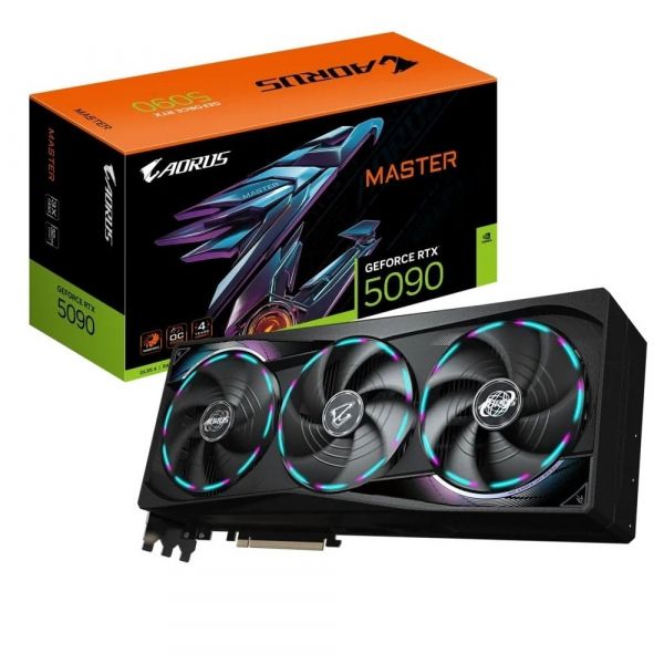 ���������� GF RTX 5090 32GB GDDR7 Aorus Master Gigabyte (GV-N5090AORUS M-32GD) - �������� 1