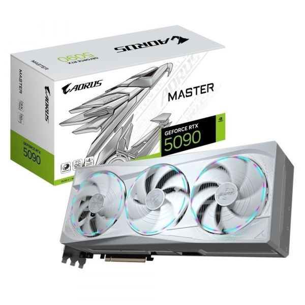 ���������� GF RTX 5090 32GB GDDR7 Aorus Master Ice Gigabyte (GV-N5090AORUSM ICE-32GD) - �������� 1