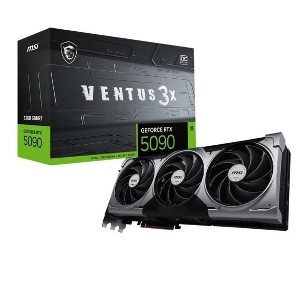 ���������� GF RTX 5090 32GB GDDR7 Ventus 3X OC MSI (GeForce RTX 5090 32G VENTUS 3X OC) - �������� 1