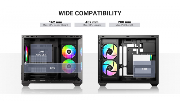 ������ ID-Cooling View 500 ARGB Black - �������� 12