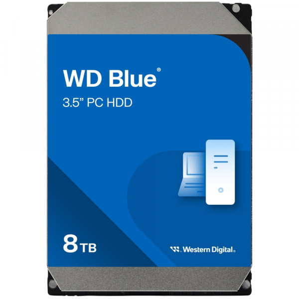 ���������� HDD SATA 8.0TB WD Blue 5640rpm 256MB (WD80EAAZ) - �������� 1