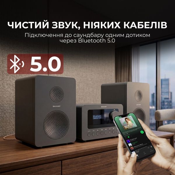 ������������ Sharp Micro Sound System Grey (XL-B514(GY)) - �������� 6