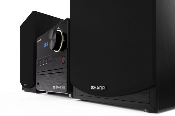 ̳ Sharp Micro Sound System Black (XL-B517D(BK)) -  6