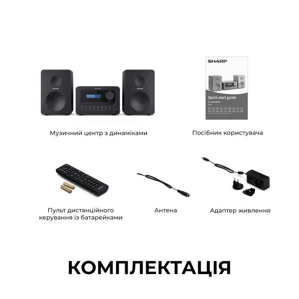 ������������ Sharp Micro Sound System Black (XL-B520D(BK)) - �������� 2