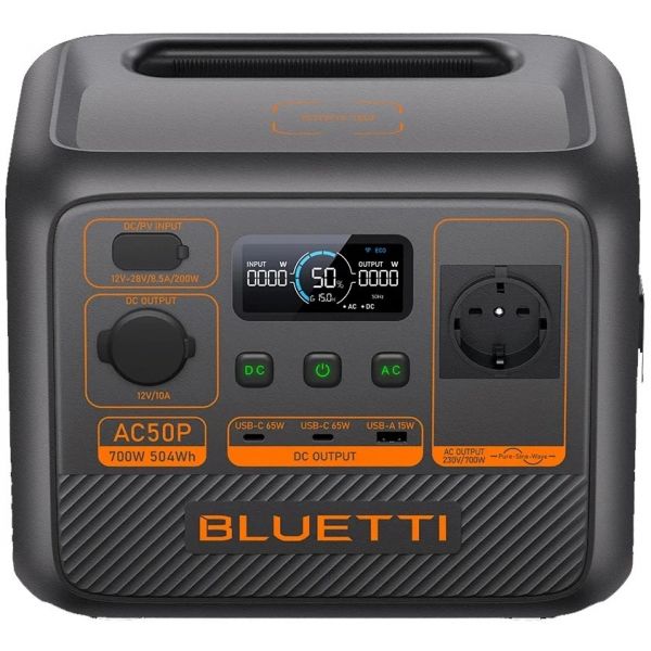 ������� ������� Bluetti AC50P, 504Wh, 700W, LiFePO4 - �������� 2