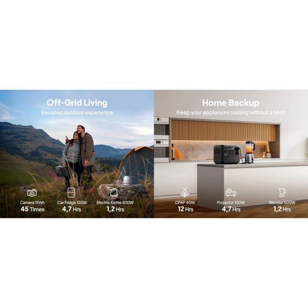 ������� ������� Bluetti AC70 768Wh 218333mAh 1000W (PB931583) - �������� 5