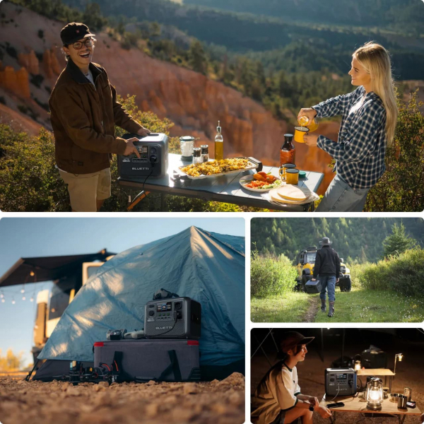 ������� ������� Bluetti AC70 768Wh 218333mAh 1000W (PB931583) - �������� 8