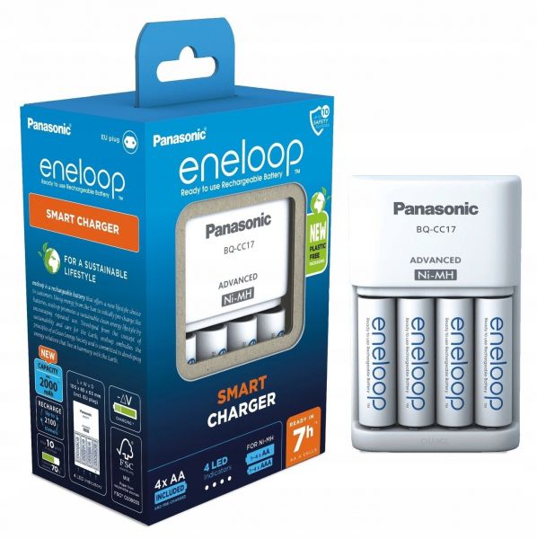 ������oe ���������� Panasonic Advanced Charger + Eneloop AA/HR06 Ni-Mh 2000 ��h 4 ��. - �������� 2