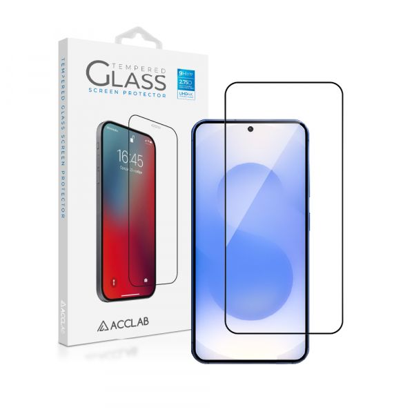 ������� ���� ACCLAB Full Glue ��� Samsung Galaxy S25+ SM-S936 Black (1283126609787) - �������� 2