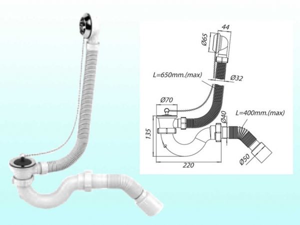 ����� �0110 (�����) ����. ������� L=400�� h=125�� �� SOLO PLAST - �������� 1