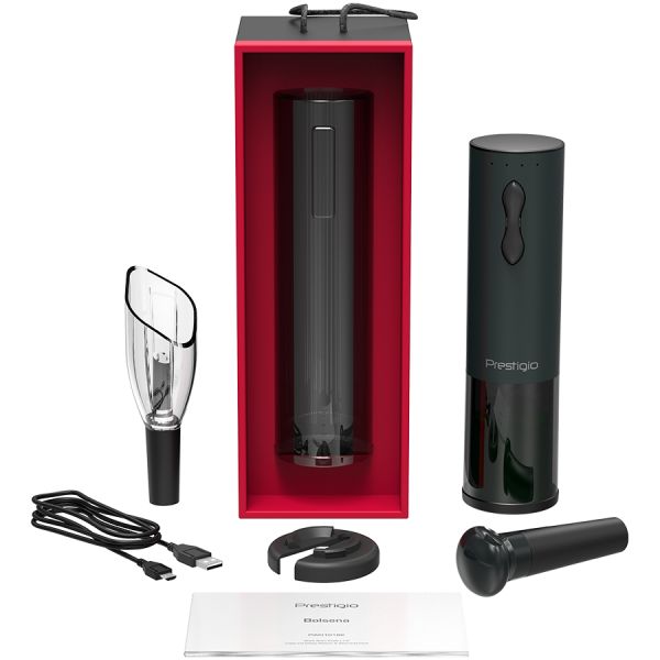 � ������ ���� Prestigio Bolsena Electric wine opener Black (PWO101BK_EN) - �������� 9