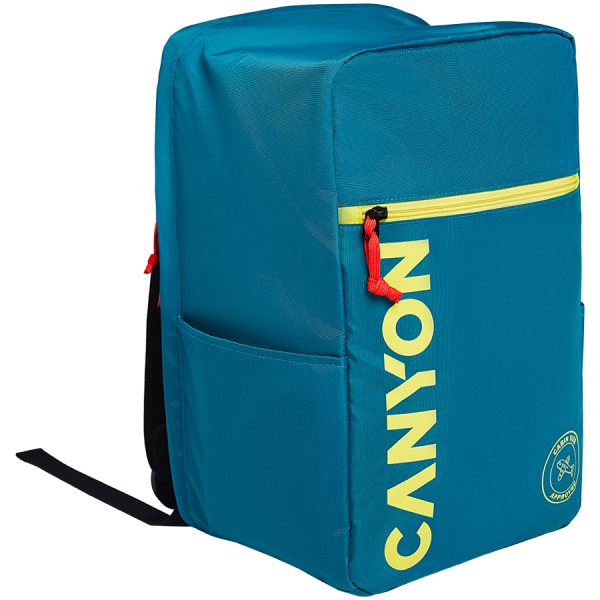    Canyon 15.6" CSZ02 Cabin size backpack, Dark Aquamarine (CNS-CSZ02DGN01) -  2
