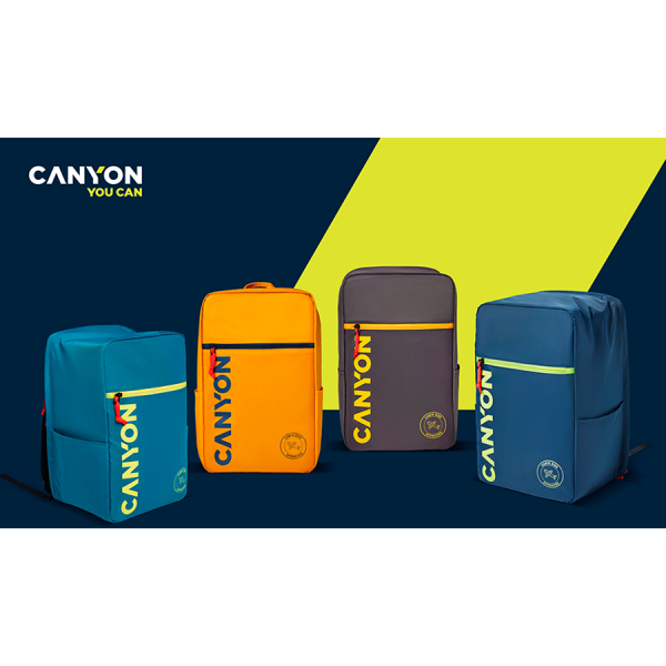    Canyon 15.6" CSZ02 Cabin size backpack, Dark Aquamarine (CNS-CSZ02DGN01) -  11