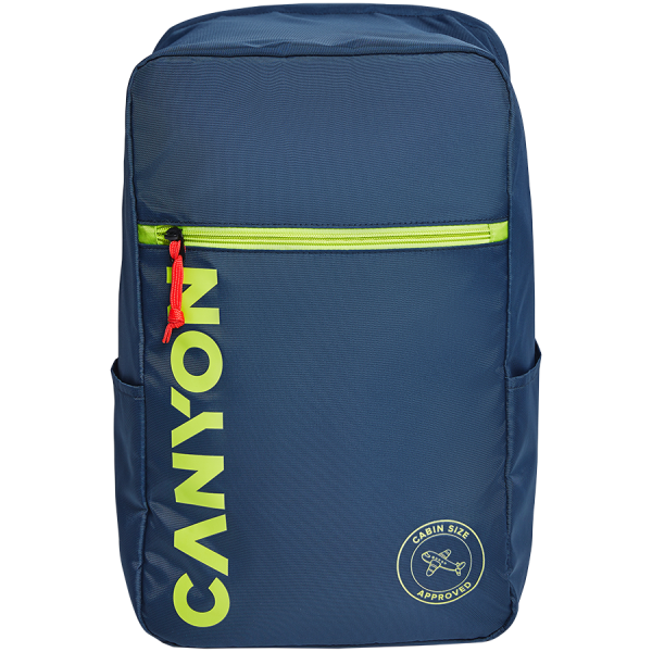 cabin size backpack for 15.6" laptop,polyester,navy (CNS-CSZ02NY01) -  1