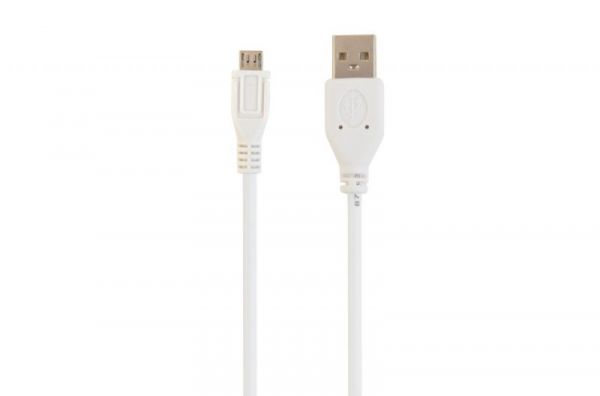  micro USB2.0, A-/micro B-, , 1 ,  Cablexpert CCP-mUSB2-AMBM-W-1M -  1