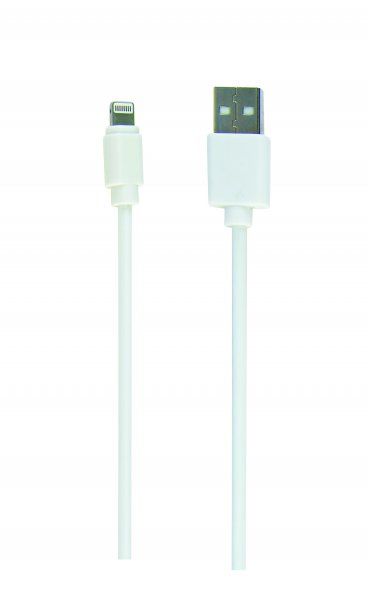  USB 2.0 AM-/Lightning, 2.0  Cablexpert CC-USB2-AMLM-2M-W -  1