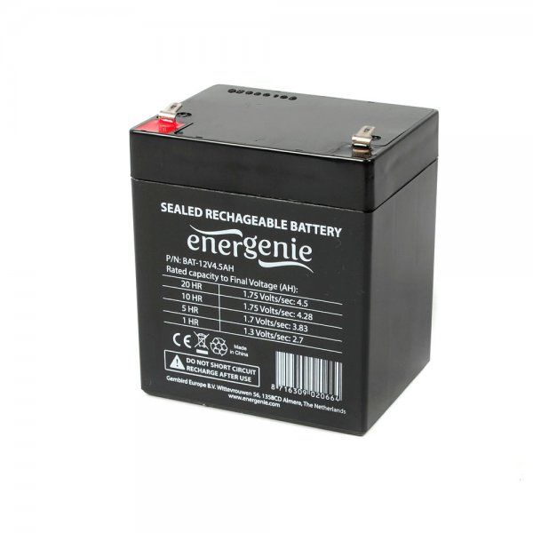 ������� ��� ��� ������������ ������� 12 � 4.5 A��� EnerGenie BAT-12V4.5AH - �������� 1