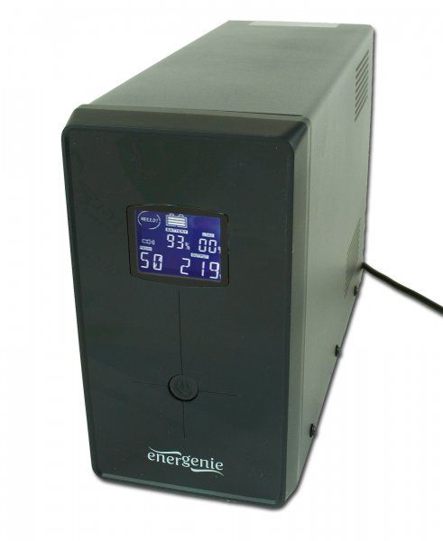 ������� ������������� �������� 1200VA, LCD, USB, ���� Pro EnerGenie EG-UPS-033 - �������� 1