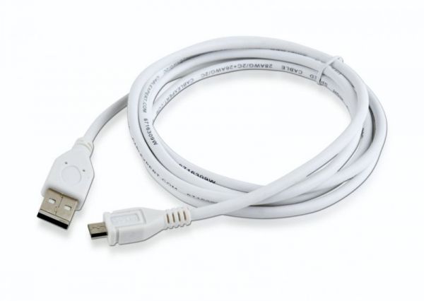  micro USB 2.0, A-/micro B-, 1.8 ,  Cablexpert CCP-mUSB2-AMBM-6-W -  2