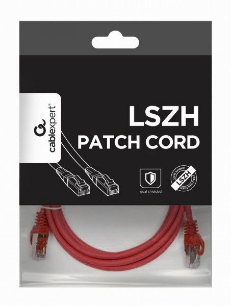  , S/FTP, , 50u"   , 2 ,  Cablexpert PP6A-LSZHCU-R-2M -  4