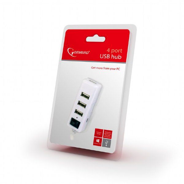 ��� �� 4 ����� USB 2.0 Gembird UHB-U2P4-21 - �������� 3