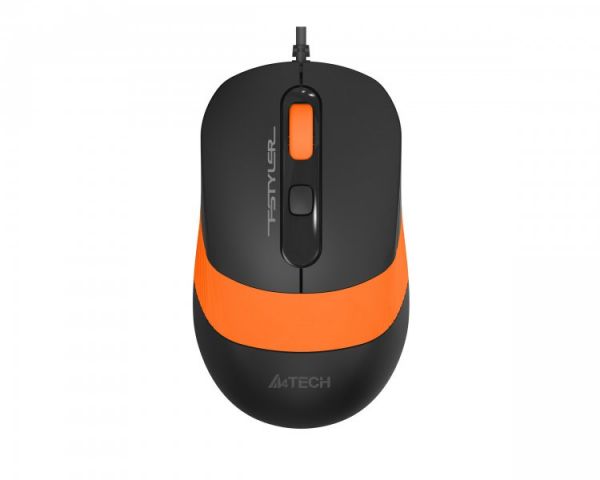    Fstyler, USB, 1600 dpi,  A4Tech FM10S (Orange) -  1