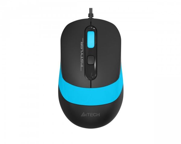    Fstyler, USB, 1600 dpi,  A4Tech FM10S (Blue) -  1