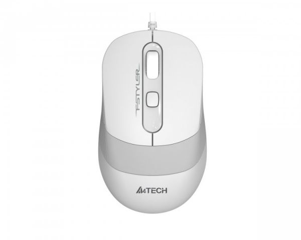    Fstyler, USB, 1600 dpi,  A4Tech FM10S (White) -  1