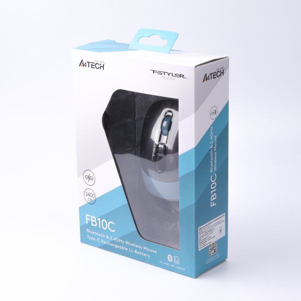 ���� ���������� Fstyler, USB, ����� A4Tech FB10C (Ash Blue) - �������� 6