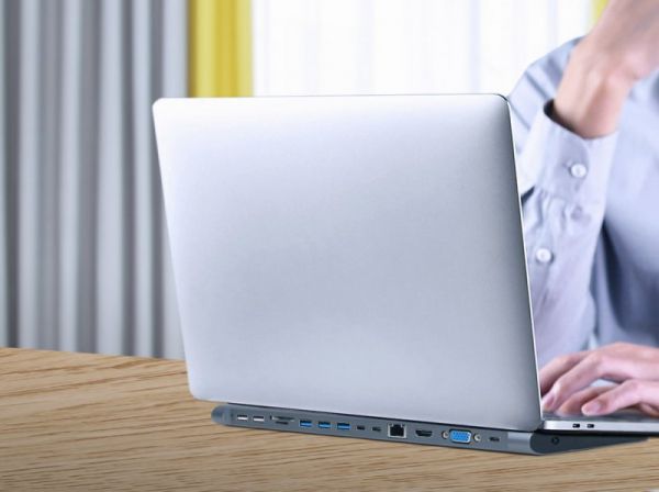 ��� ������� USB-C 9-�-1 (USB-��� + HDMI/VGA/PD/���������/LAN/3.5-�� ����), ���� Cablexpert A-CM-COMBO9-01 - �������� 3