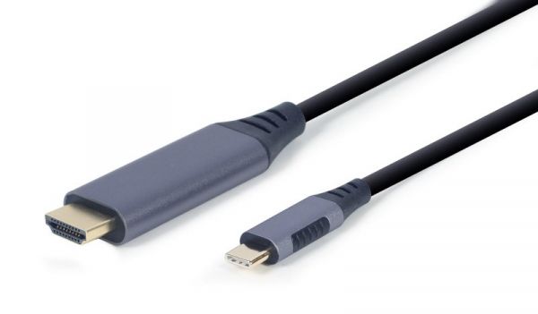  USB-C  HDMI, 4K 60 , 1.8  Cablexpert CC-USB3C-HDMI-01-6 -  1