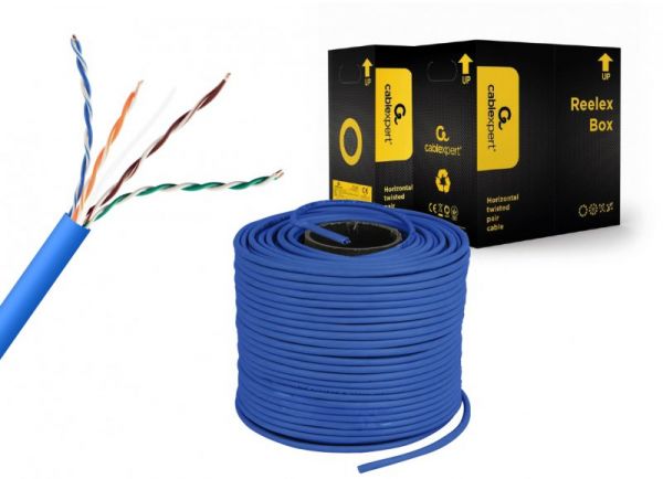 CAT5e, ����������, ������� �� ���� (CCA � AWG24), ������������, ���������, 305 � Cablexpert UPC-5004E-SOL-B - �������� 2